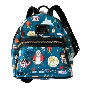 Disney Parks Attractions Minis Mini Backpack Purse NEW